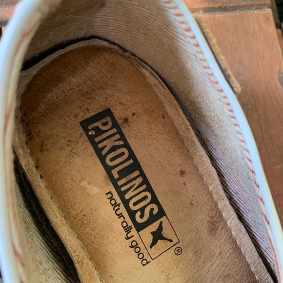 Pikolinos Womens Loafer’s Perforated Leather Comfort Shoes Size 38 - Picture 4 of 13